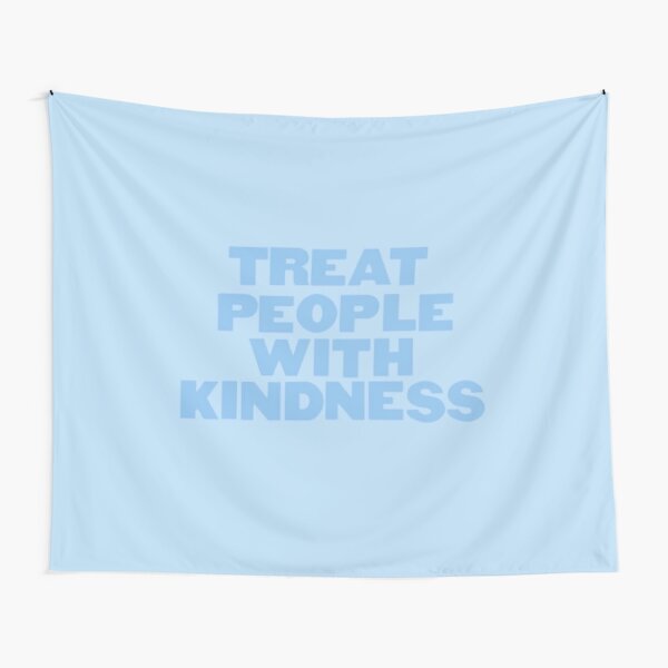 Harry Styles "Treat People With Kindness" Blue Tapestry