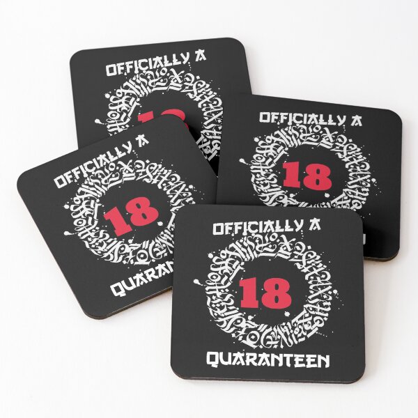 Item preview, Officially A Quaranteen 2020 Quarantine 18th Birthday Official Teenager Gothic Theme designed and sold by dreamofdenim.