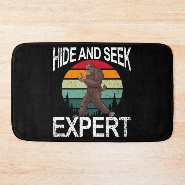 Item preview, Funny Retro Vintage Bigfoot Hide and Seek Expert designed and sold by jcorres.