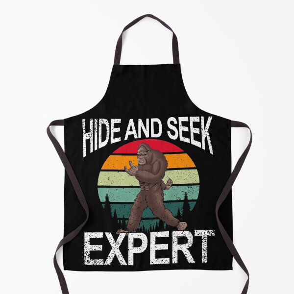 Item preview, Funny Retro Vintage Bigfoot Hide and Seek Expert designed and sold by jcorres.