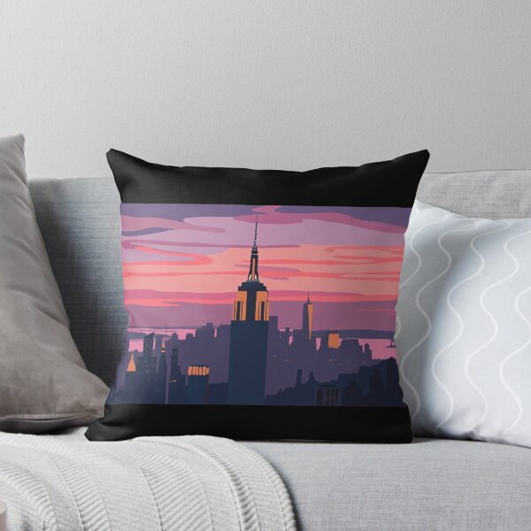 Item preview, New York City sunset skyline designed and sold by buckal.