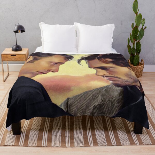 Hannibal and Will Hannigram Sunset No Text Throw Blanket
