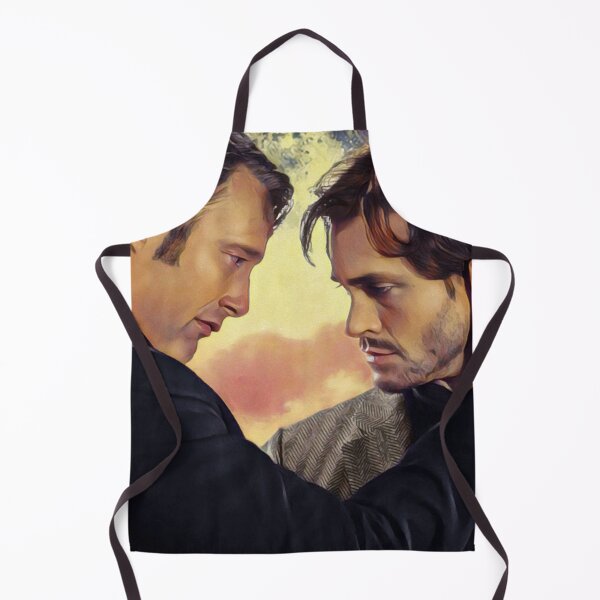 Item preview, Hannibal and Will Hannigram Sunset No Text designed and sold by orionlodubyal.