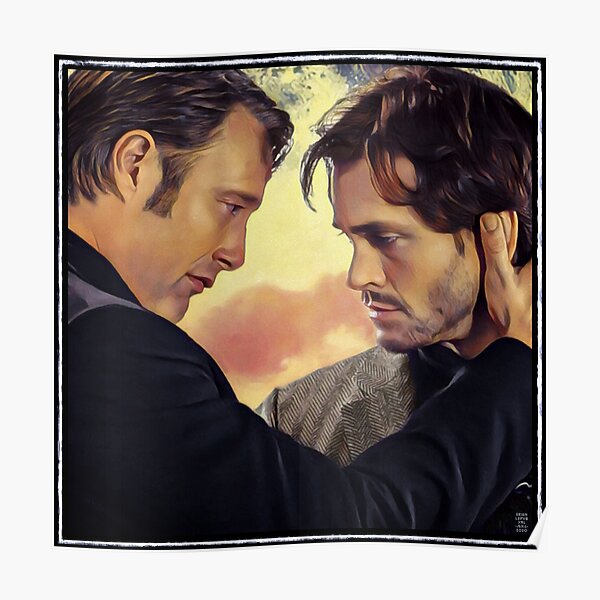 Hannibal and Will Hannigram Sunset No Text Fan Art Poster