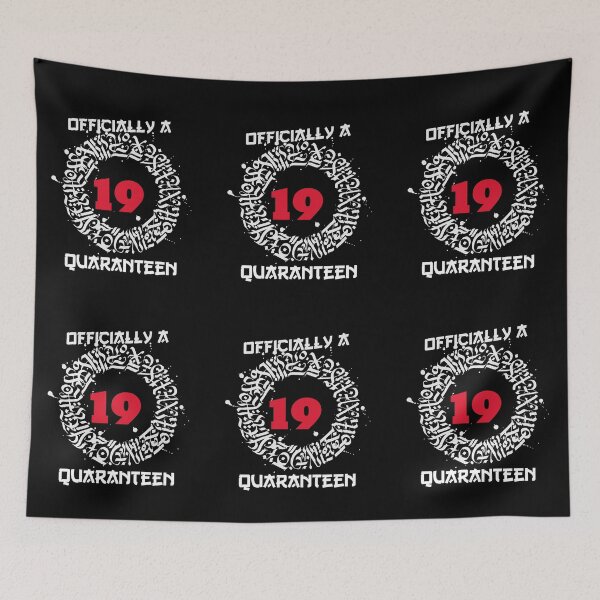 Item preview, Officially A Quaranteen 2020 Quarantine 19th Birthday Official Teenager Gothic Theme designed and sold by dreamofdenim.