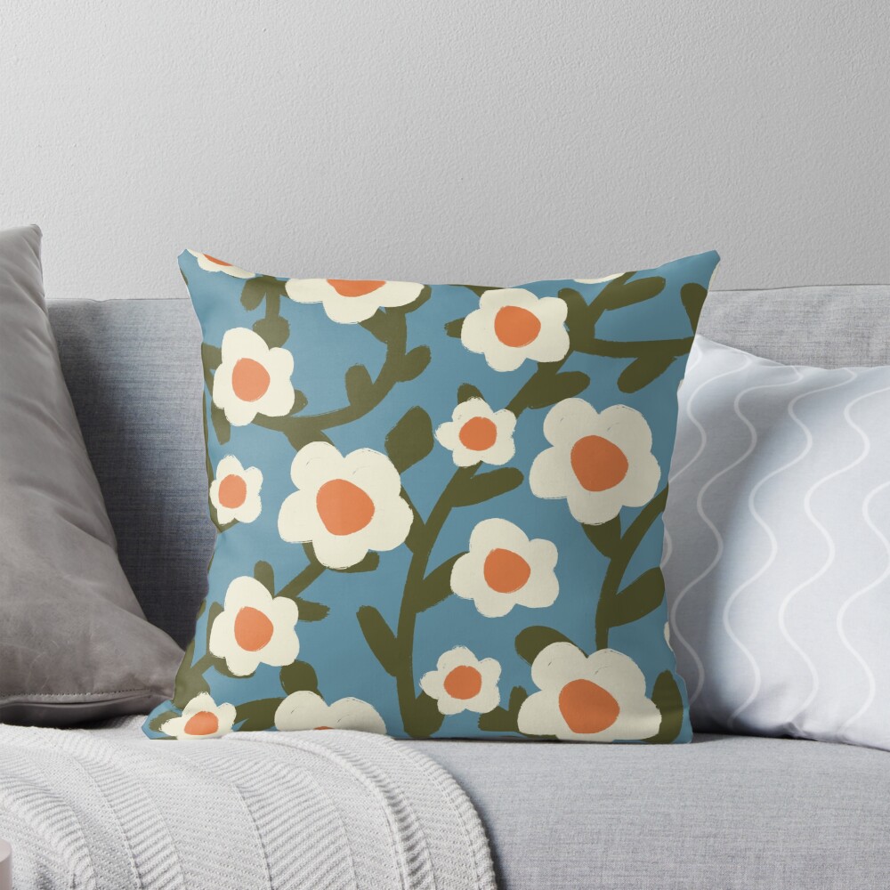 Item preview, Throw Pillow designed and sold by sofriedart.