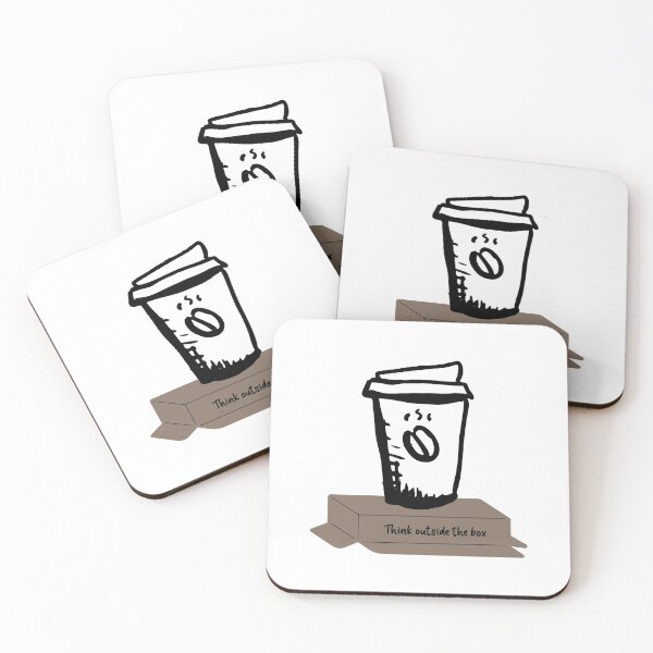 Item preview, Coffe Think Outside The Box Design designed and sold by UniversalMerch.