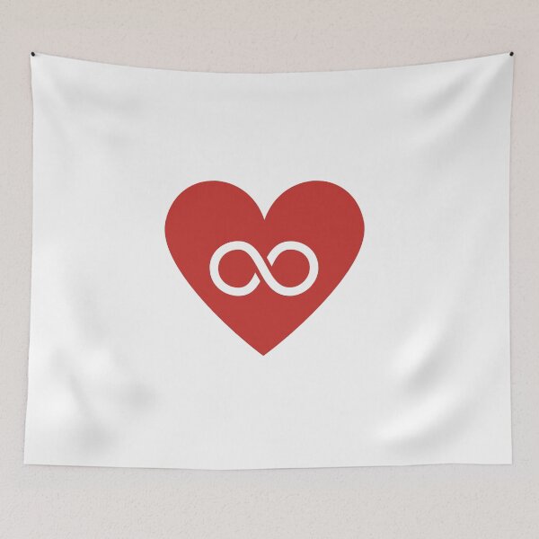 Item preview, Infinite Love , Love Forever - Large Heart T-Shirt designed and sold by S4PPHIRE-DES1GN.