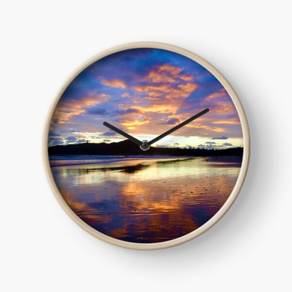 Byron Bay by Kate Branch Clock