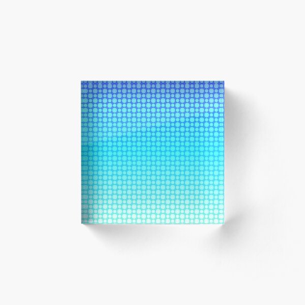 Aqua Acrylic Block