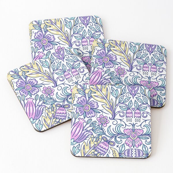 Item preview, Purple Floral Pattern designed and sold by h-baileyy.