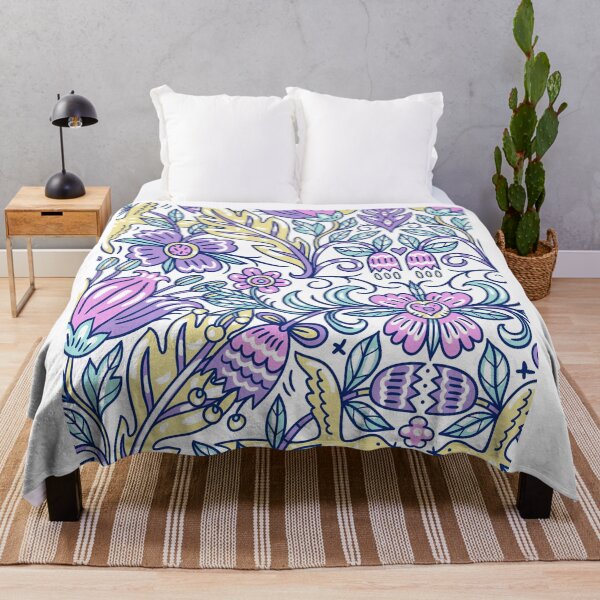 Item preview, Purple Floral Pattern designed and sold by h-baileyy.