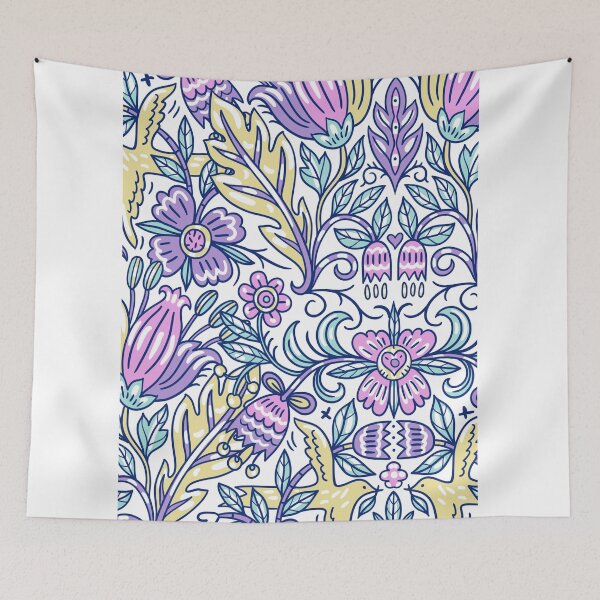Item preview, Purple Floral Pattern designed and sold by h-baileyy.