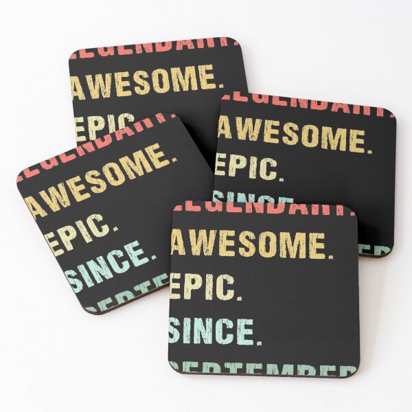 Item preview, legendary. awesome. epic. since. september. designed and sold by UwillBeAwesome.