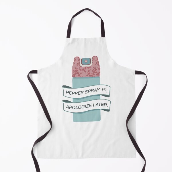 Item preview, "Pepper Spray First, Apologize Later" My Favorite Murder Funny Quote, SSDGM Podcast, True Crime & Homicide, Karen Kilgariff and Georgia Hardstark, Hardkill Design designed and sold by Dazzline Designs.
