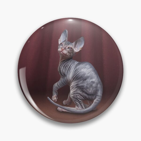 Item preview, Drawing Sphynx kitten designed and sold by bonidog.