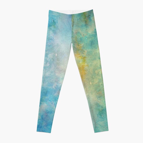 Sky Watercolor Leggings