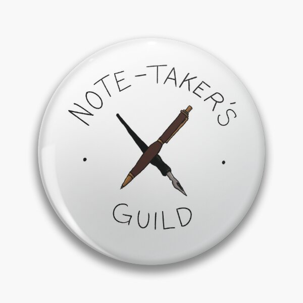 Item preview, Note-Taker's Guild designed and sold by PastelDumpster.
