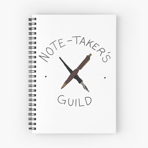 Item preview, Note-Taker's Guild designed and sold by PastelDumpster.