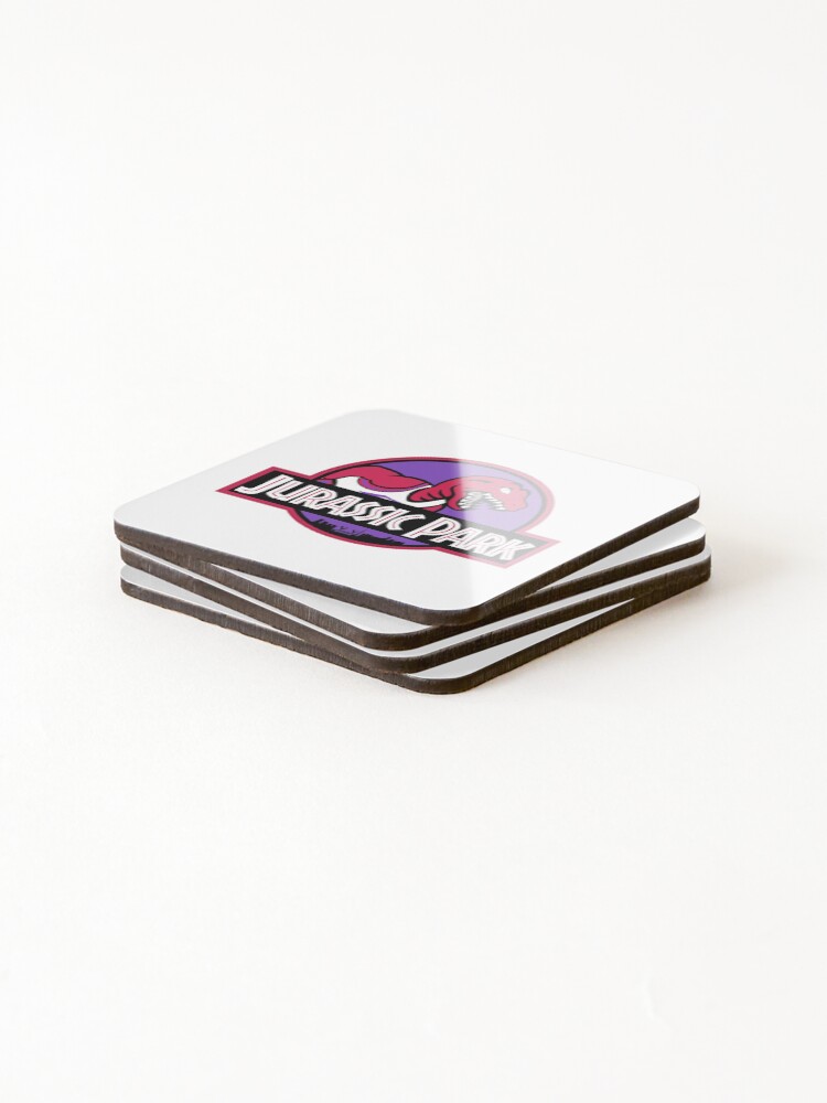 Thumbnail 4 of 5, Coasters (Set of 4), Jurassic Raps designed and sold by bashleycreative.