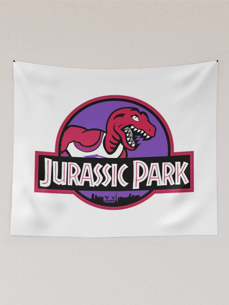 Thumbnail 2 of 3, Tapestry, Jurassic Raps designed and sold by bashleycreative.
