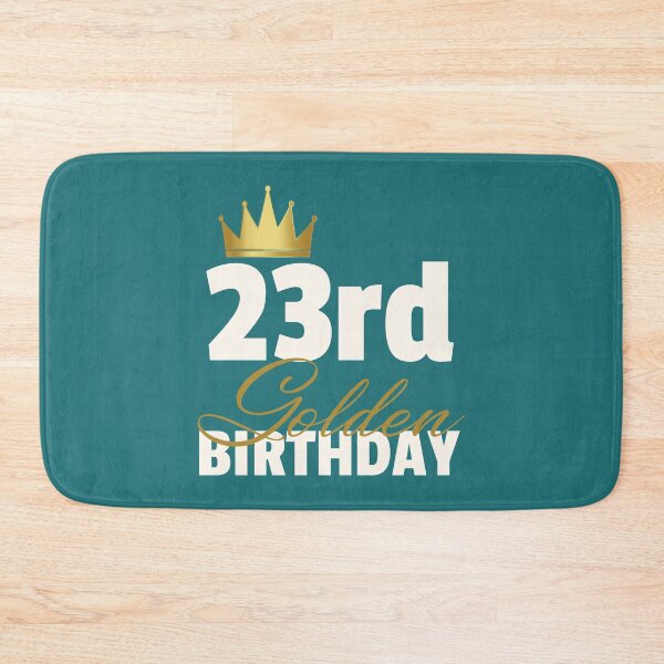 Item preview, 23rd Golden Birthday Year Age Crown product designed and sold by doodabobs.