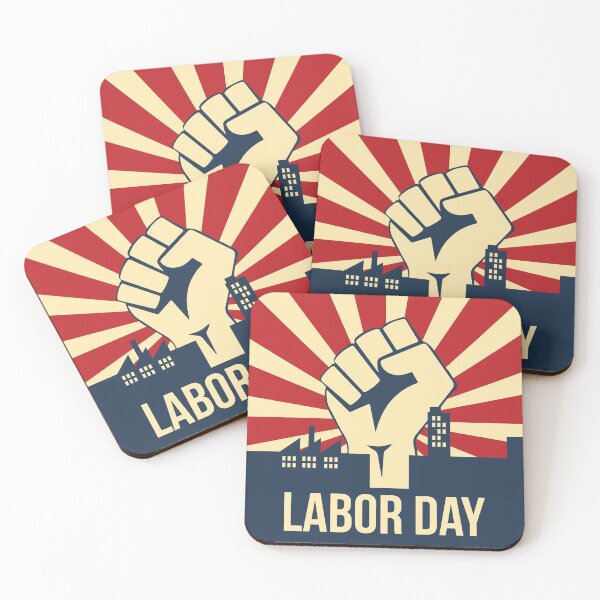 Item preview, Labor, Propaganda style designed and sold by Gaalaxyz.