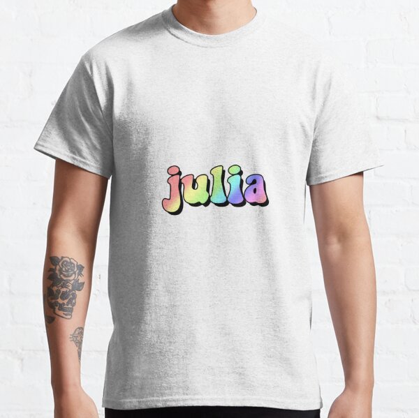 aesthetic hot pink glitter julia name