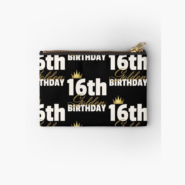 Item preview, 16th Golden Birthday Year Age Crown design designed and sold by doodabobs.