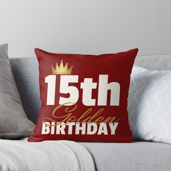 Item preview, 15th Golden Birthday Year Age Crown product designed and sold by doodabobs.