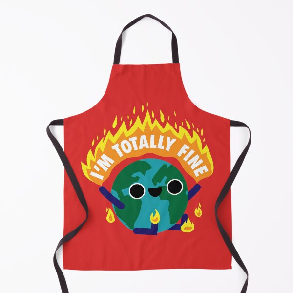 Item preview, I'm Totally Fine designed and sold by Scrapyardigan.