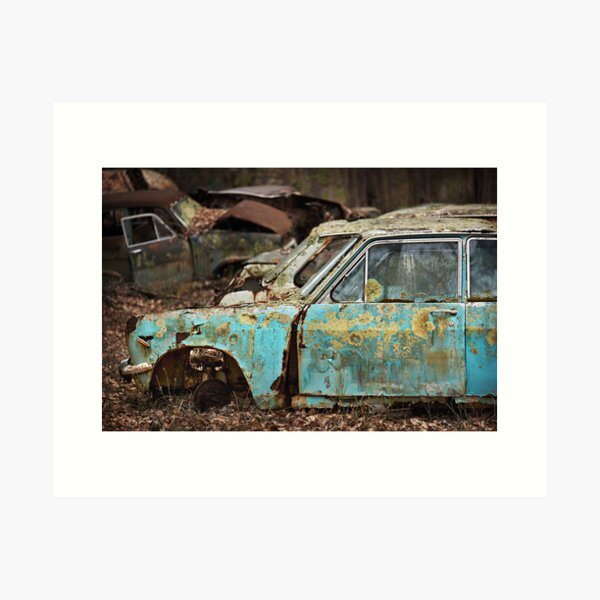 Item preview, Automotive Graveyard #09 designed and sold by Malcolm Heberle.