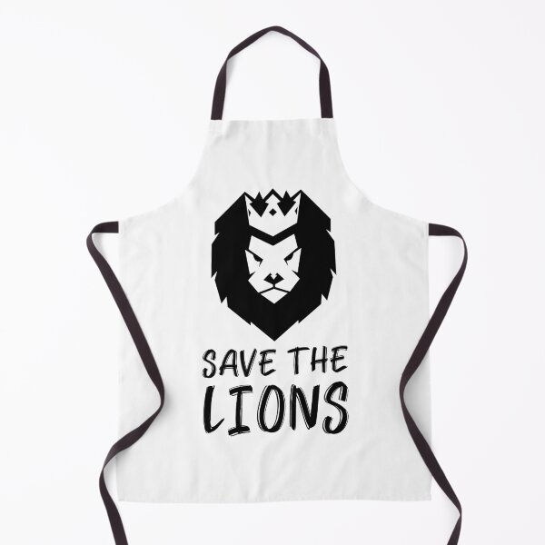 Item preview, Save the Lions Royal Lion Head With Crown designed and sold by javes93.