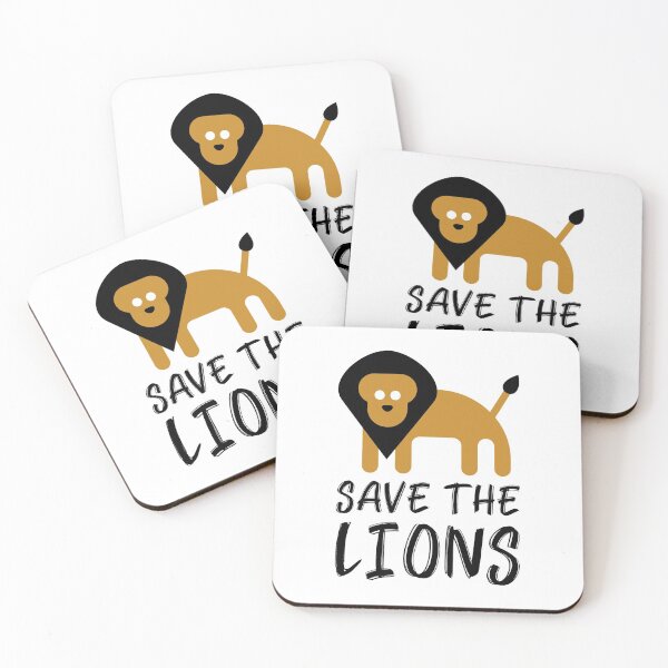 Item preview, Save the Lions Brown Lion designed and sold by javes93.