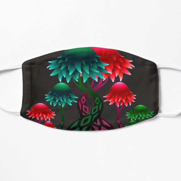 Mushroom Kingdom Flat Mask