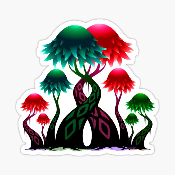 Mushroom Kingdom Sticker