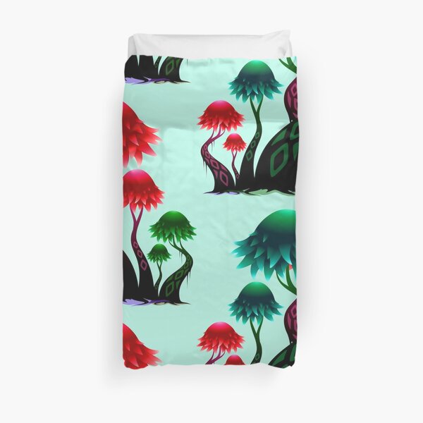 Mushroom Kingdom Duvet Cover