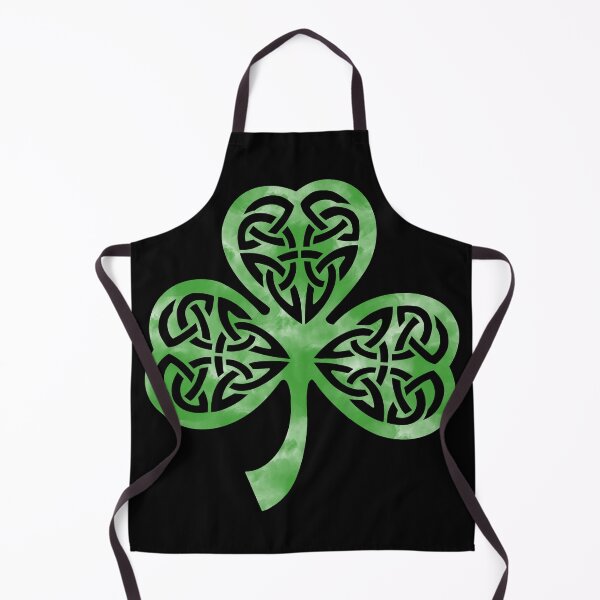 Item preview, Celtic Shamrock with black background designed and sold by NYXFN.