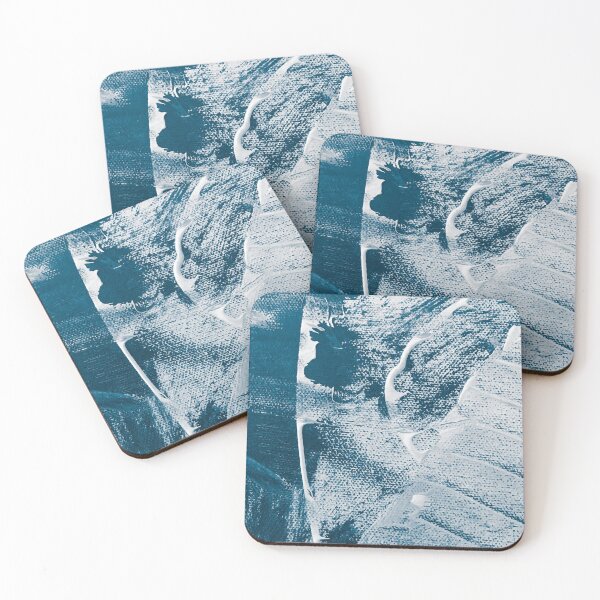 Item preview, Blue and White Abstract designed and sold by Liz  Bajo Designs.