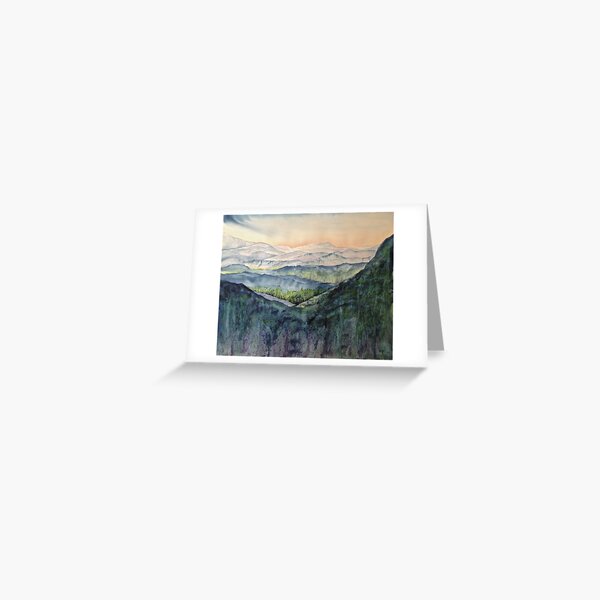 Trees in Japan Greeting Card