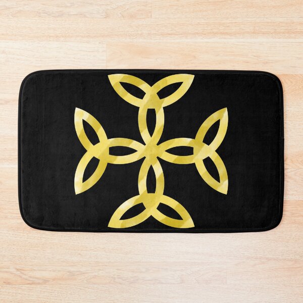 Item preview, Celtic Carolingian Cross with black background designed and sold by NYXFN.