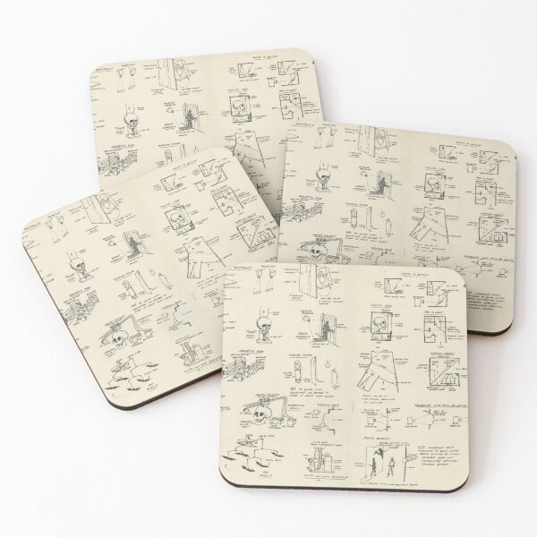 Item preview, Haunted Mansion Schematics designed and sold by Lindsey Barrett.