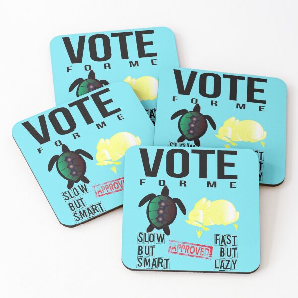 Item preview, Tortoise -Slow but smart Rabbit - fast but lazy designed and sold by SueSakpal.