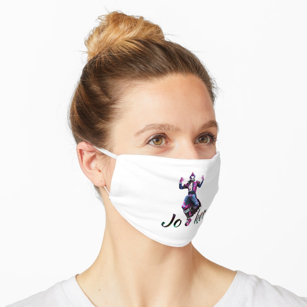 Joker Free Fire Mask By Aitdaoud Redbubble