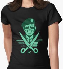 Scissors 61 Women's Fitted T-Shirt