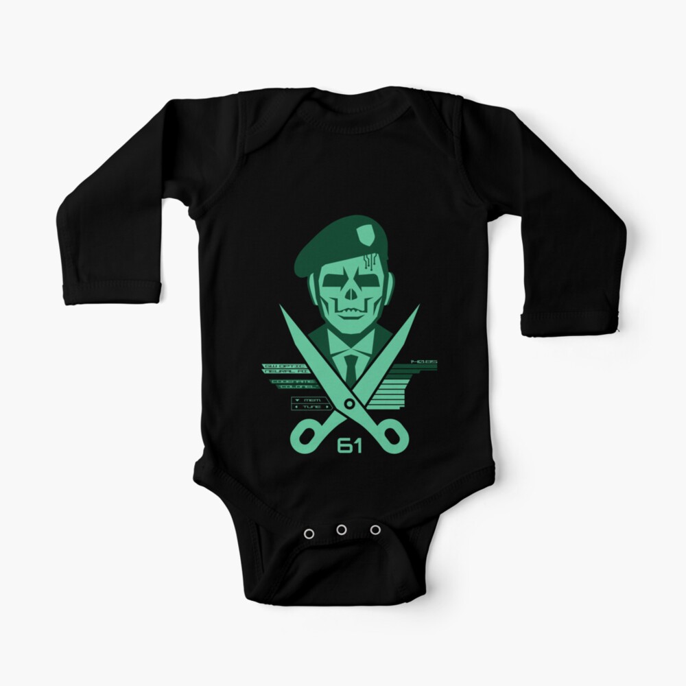 Scissors 61 Baby One Piece By Jasoncryer Redbubble