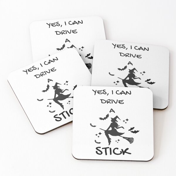 Item preview,  Yes, I can drive a stick - Funny Witch Halloween designed and sold by looktor.