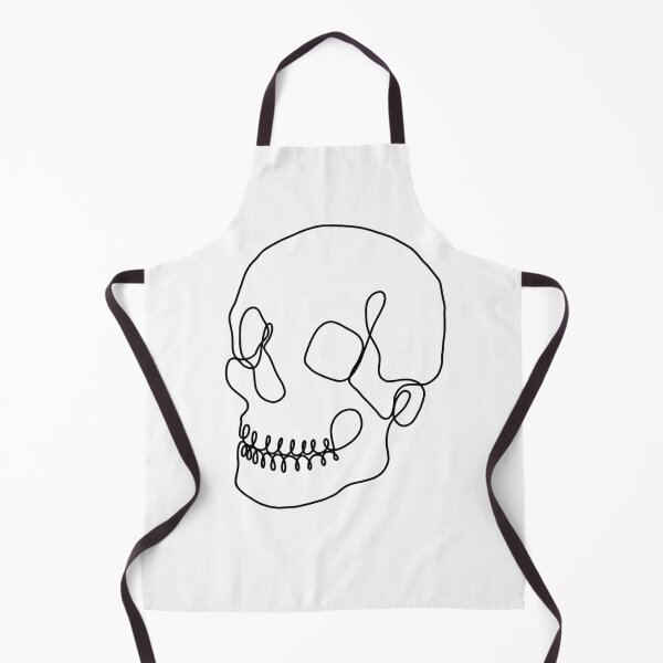 Item preview, One Line Minimalist Skull designed and sold by lyvibrienne.