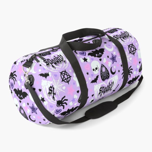 Buy Pastel Goth Duffel Bag Kawaii Goth Bats Gravestones Duffle Online in  India 