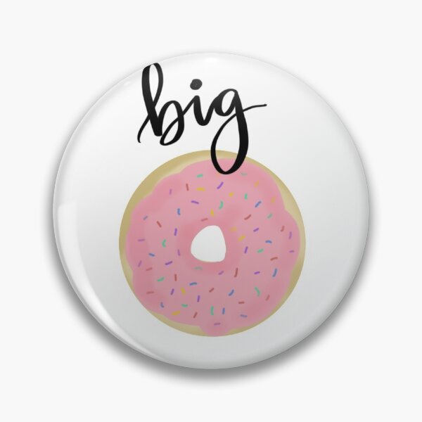 Item preview, Big Little Donut Shirt designed and sold by Shelby MacAnanny.